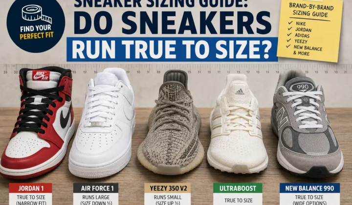 Sneaker Sizing Guide: Do Sneakers Run True to Size?