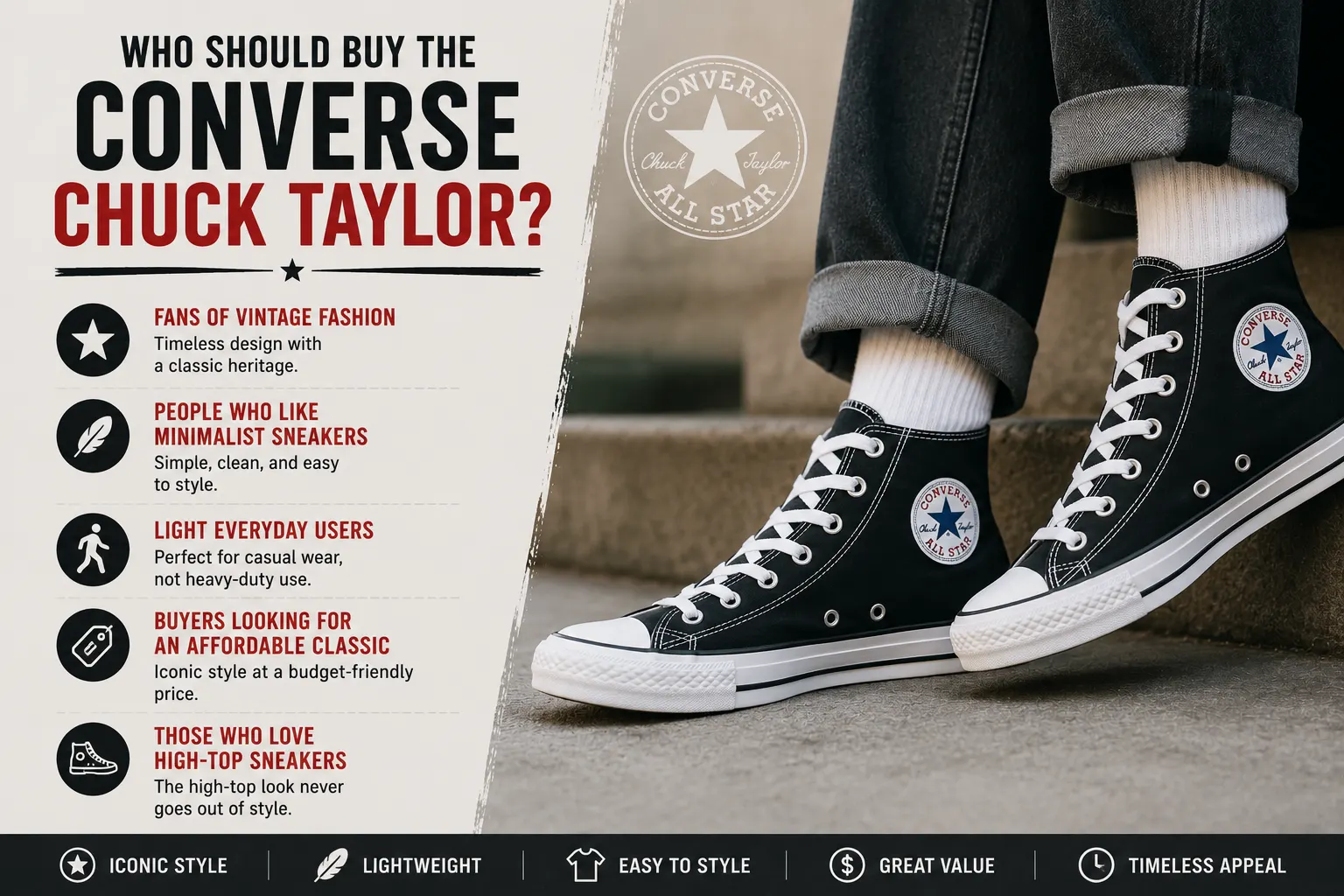 Who Should Buy the Converse Chuck Taylor?