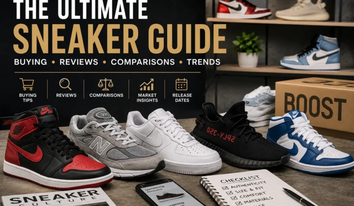 The Ultimate Sneaker Resource Hub: Guides, Reviews & Buying Tips